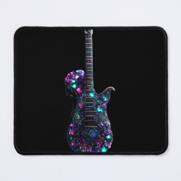 Item preview, Gfab Bfab Gen Ai FFab ABAI Surreal Trends Clothing Gemmed Electric guitar Concept designed and sold by Surrealtrends.