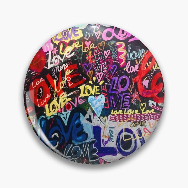 Item preview, LOVE designed and sold by lizzyparisart.