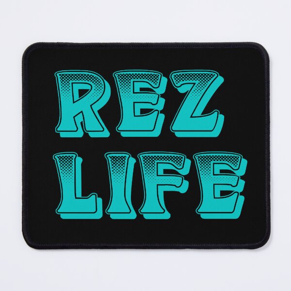 Item preview,  Rez Life / Bright Turquoise  designed and sold by JMWCD.