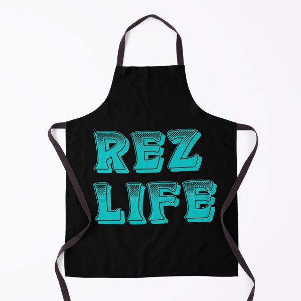 Item preview, Rez Life / Bright Turquoise designed and sold by JMWCD.