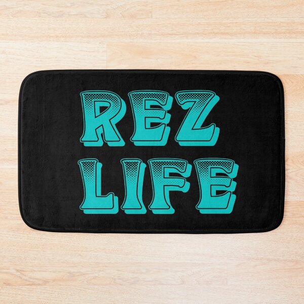 Item preview,  Rez Life / Bright Turquoise  designed and sold by JMWCD.