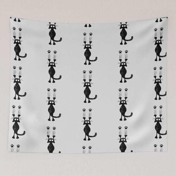 Item preview, Cat Hanging On with Claws Funny Cat Holding designed and sold by DreamWorkshop.