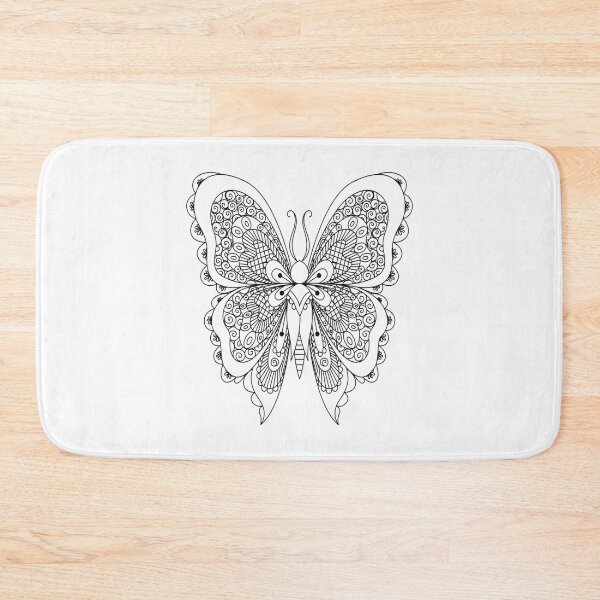Item preview, Adult Coloring Book Style Butterfly   designed and sold by PingvinStudioz.