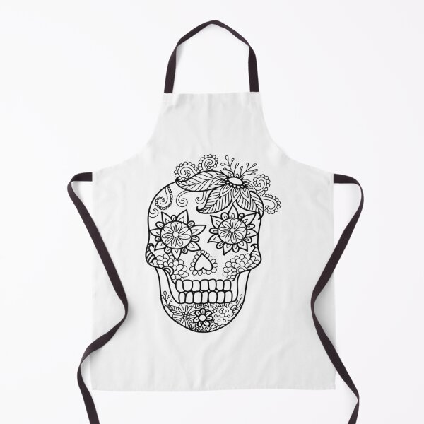 Item preview, Adult Coloring Book Style Skull Halloween Coloring    designed and sold by PingvinStudioz.