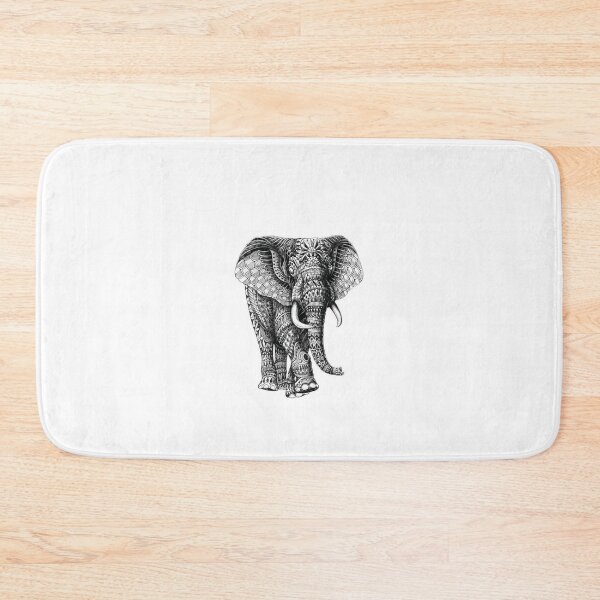 Item preview, Adult coloring elephant  designed and sold by PingvinStudioz.