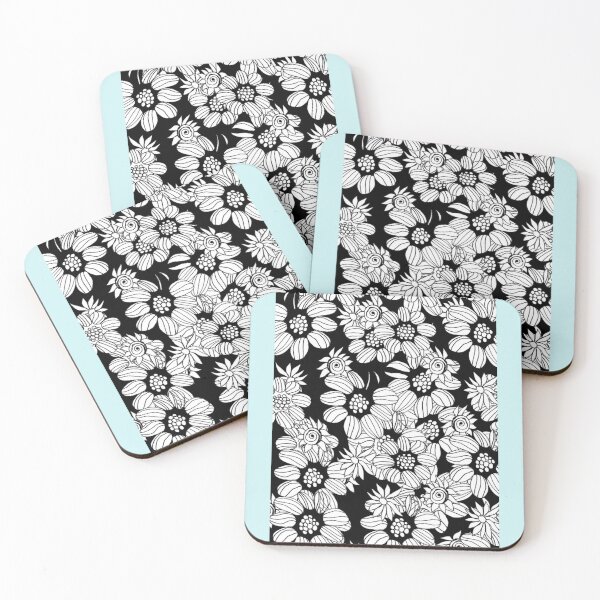Item preview, Adult coloring flowers Graphic  designed and sold by PingvinStudioz.