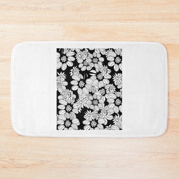 Item preview, Adult coloring flowers Graphic  designed and sold by PingvinStudioz.