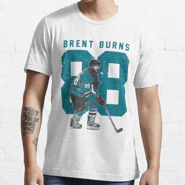 Youth San Jose Sharks Brent Burns Teal Player Name & Number T-Shirt