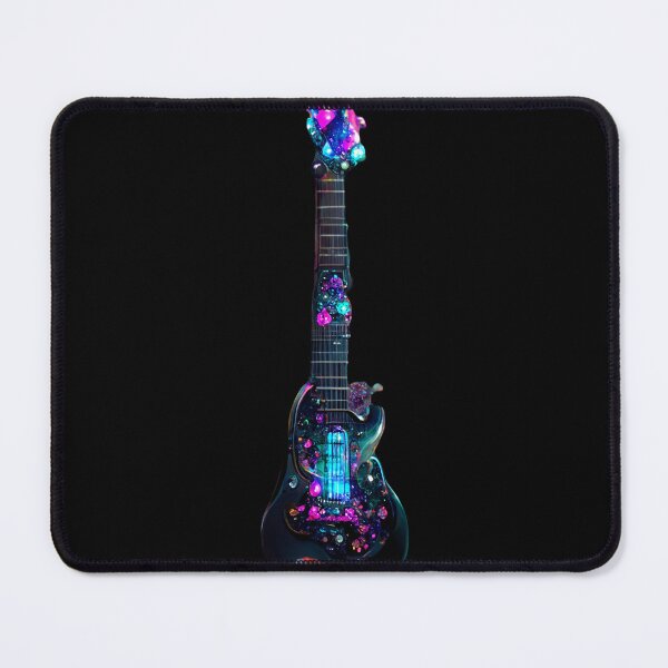 Item preview, Gfab Bfab Gen Ai FFab ABAI Surreal Trends Clothing Gemmed Electric guitar designed and sold by Surrealtrends.