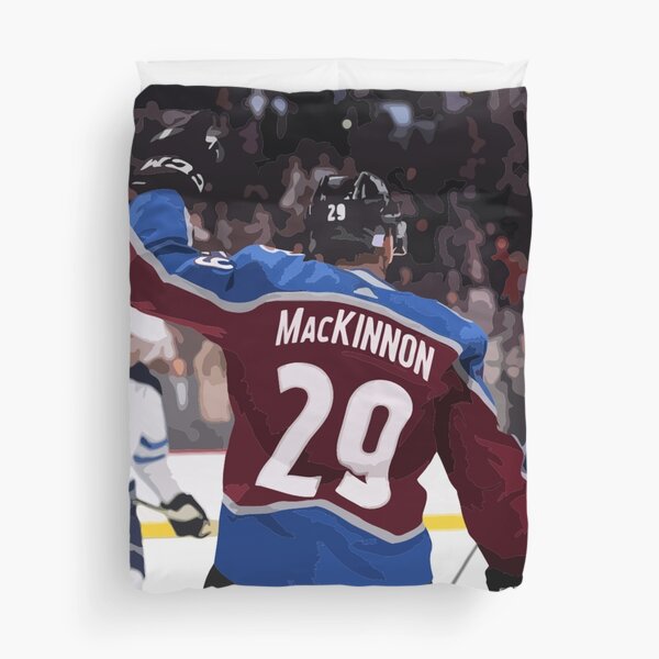 Item preview, Nathan MacKinnon Jersey Painting designed and sold by Positive Lad.