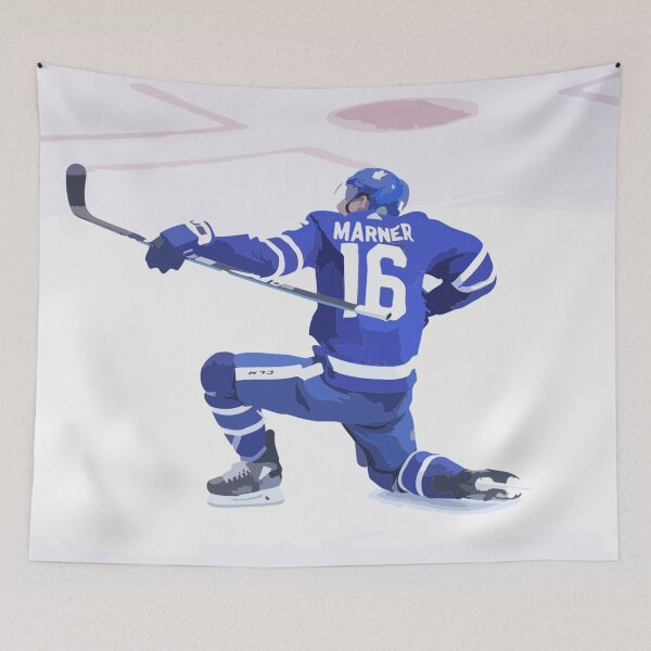 Item preview, Mitch Marner Goal Celebration Painting designed and sold by Positive Lad.