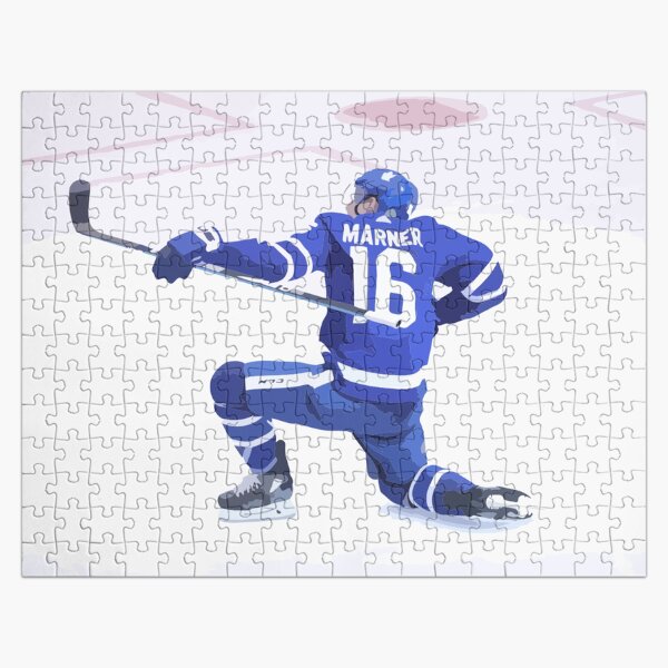 Artikel-Vorschau von Mitch Marner Goal Celebration Painting, designt und verkauft von Positive Lad.