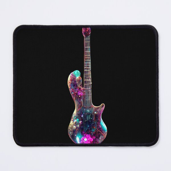Item preview, Gfab Bfab Gen Ai FFab ABAI Surreal Trends Clothing Gemmed Electric guitar Fully Furnished designed and sold by Surrealtrends.