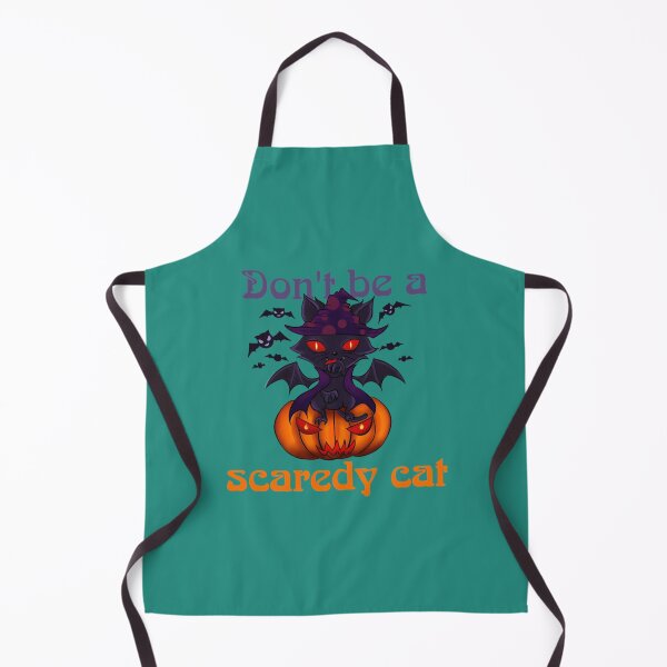 Item preview, Spooky Halloween Scaredy Cat designed and sold by purejoyclothin.
