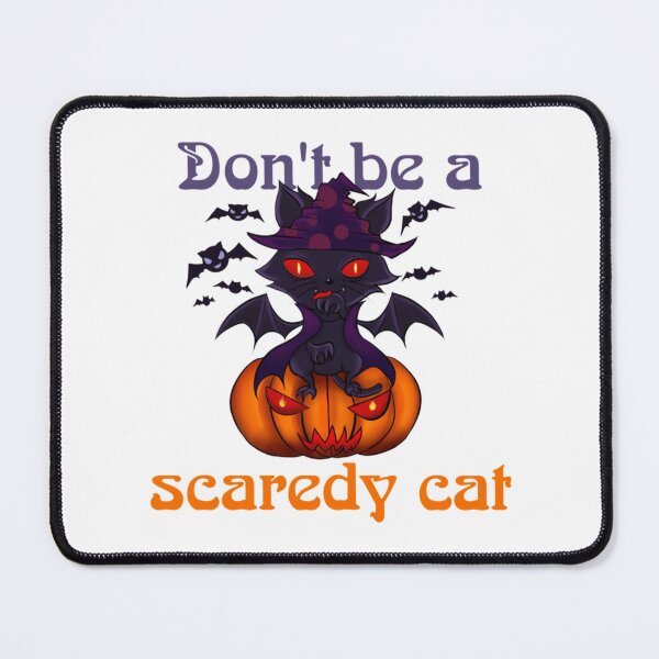 Item preview, Spooky Halloween Scaredy Cat designed and sold by purejoyclothin.