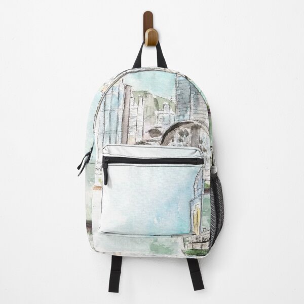 Item preview, hand painted Hong Kong Victoria Harbor 1 ink and watercolour  designed and sold by ColorandColor.