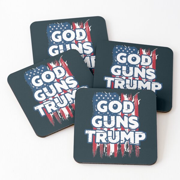 Item preview, God Guns and Trump 2020 American Flag     designed and sold by Logaahalak.
