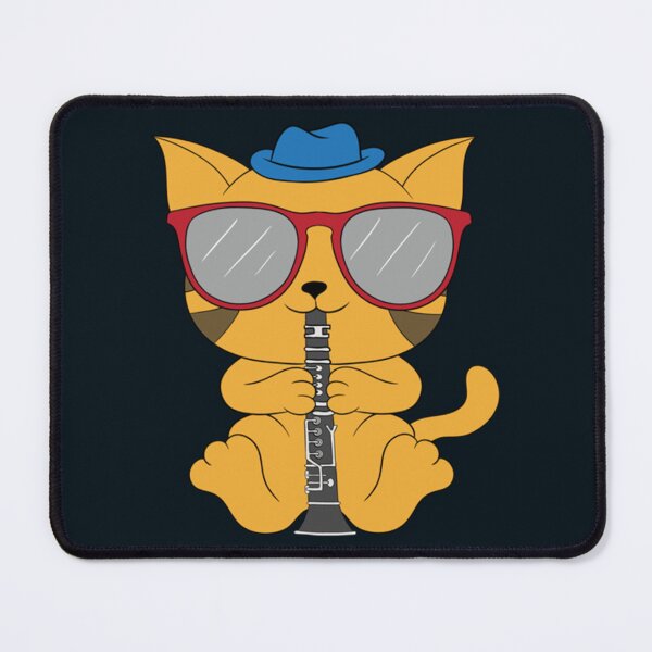 Item preview, A Perfect Gift Cat Music Feline Design Musician Blow Instrument Trumpet Trombone Theater designed and sold by Logaahalak.