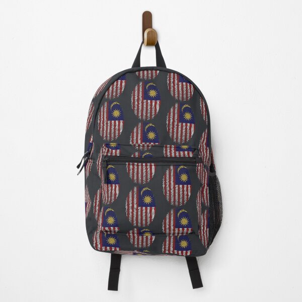 Item preview, Malaysia Flag Distressed designed and sold by rafaeltto.