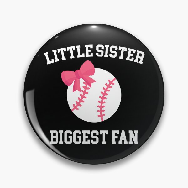 Item preview, Little Sister Biggest Fan Baseball Baby Sister designed and sold by MichelSorour.