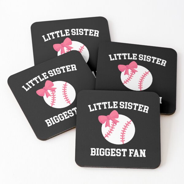 Item preview, Little Sister Biggest Fan Baseball Baby Sister designed and sold by MichelSorour.