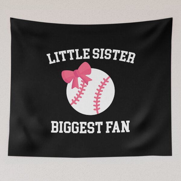 Item preview, Little Sister Biggest Fan Baseball Baby Sister designed and sold by MichelSorour.