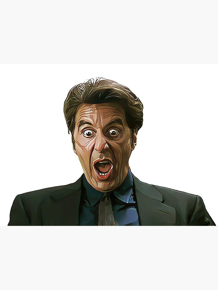 "Al Pacino illustration | HEAT" Sticker for Sale by susansameh00