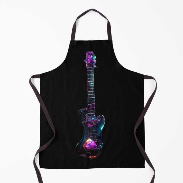 Item preview, Gfab Bfab Gen Ai FFab ABAI Surreal Trends Clothing Gemmed Electric guitar designed and sold by Surrealtrends.