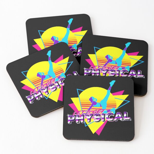 Item preview, Let's Get Physical Workout Gym Totally Retro 80's designed and sold by sundae-artisan.
