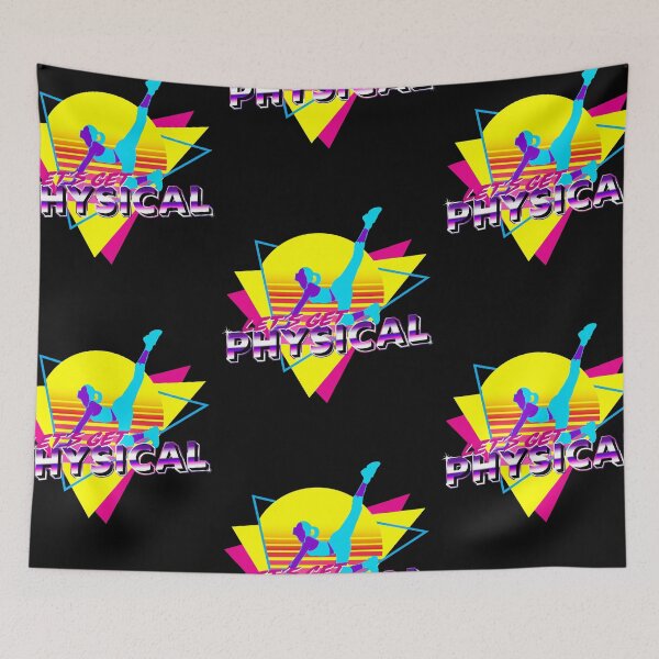 Item preview, Let's Get Physical Workout Gym Totally Retro 80's designed and sold by sundae-artisan.