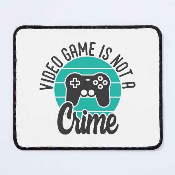Item preview, Video Game is not a Crime. Gaming, video games     designed and sold by aGlamdesign.