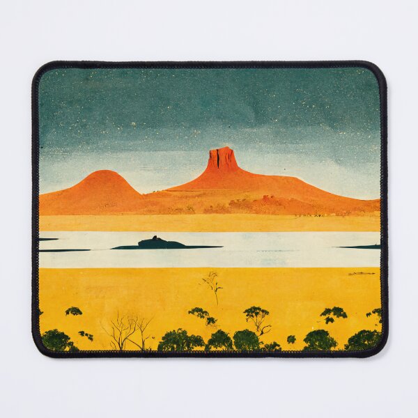 Item preview, Australia Outback Vintage Travel Poster Style designed and sold by Legit Hooligan.