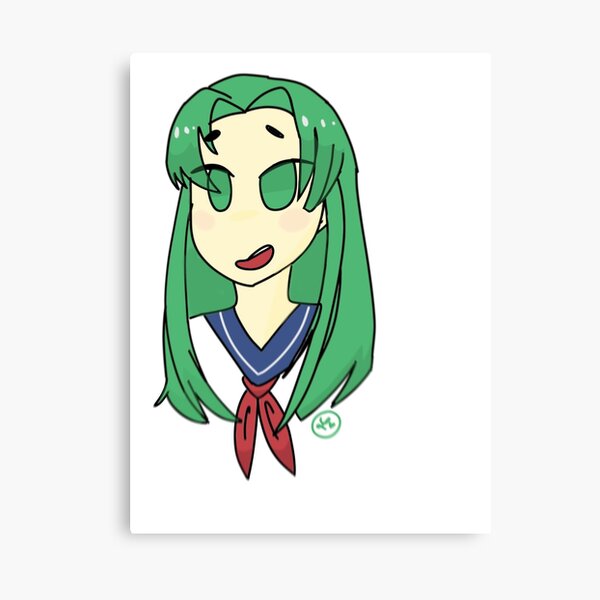 Casual Osana Najimi - Yandere Simulator Fanart Art Board Print for Sale by  Celine Aves