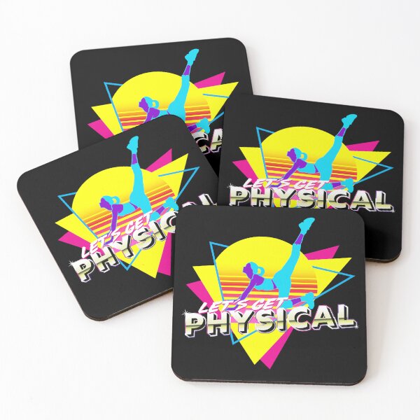 Item preview, Let's Get Physical Workout Gym Totally Retro 80's designed and sold by sundae-artisan.