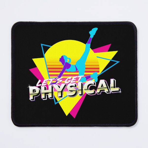 Item preview, Let's Get Physical Workout Gym Totally Retro 80's designed and sold by sundae-artisan.