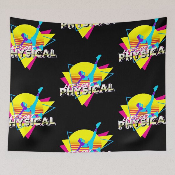 Item preview, Let's Get Physical Workout Gym Totally Retro 80's designed and sold by sundae-artisan.