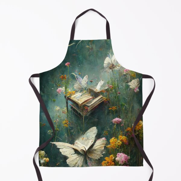 Item preview, Once upon a dream Butterfly with flying books designed and sold by ArtbyACcreative.