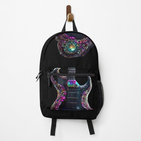 Item preview, Gfab Bfab Gen Ai FFab ABAI Surreal Trends Clothing Gemmed Electric guitar designed and sold by Surrealtrends.