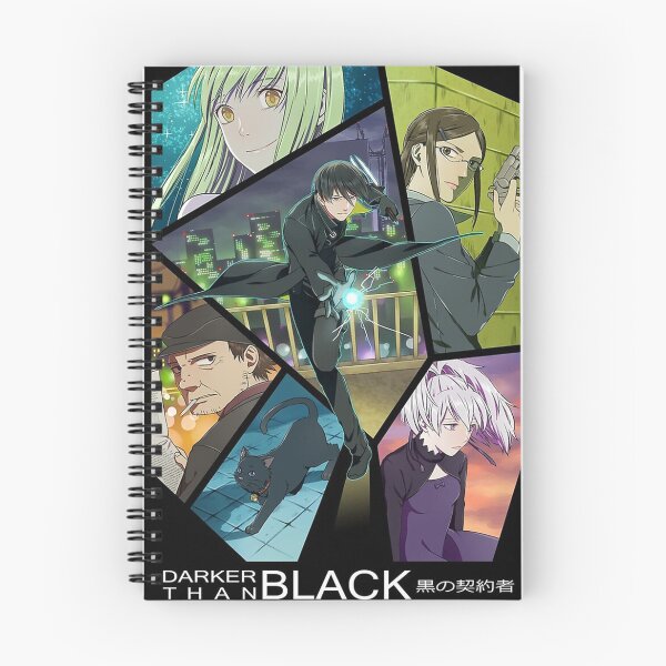 Item preview, Darker Than Black Poster designed and sold by janetwoodd.