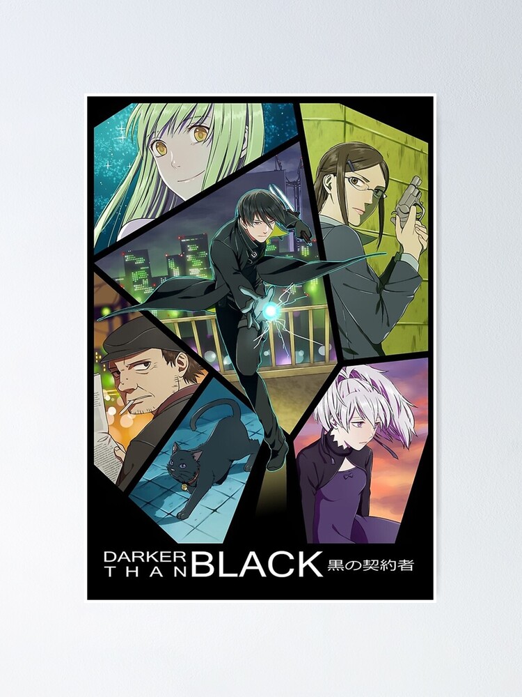 Darker Than Black Poster