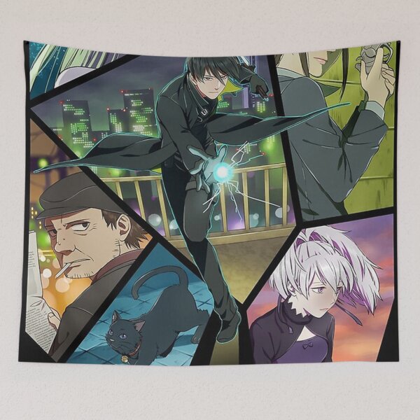 Item preview, Darker Than Black Poster designed and sold by janetwoodd.