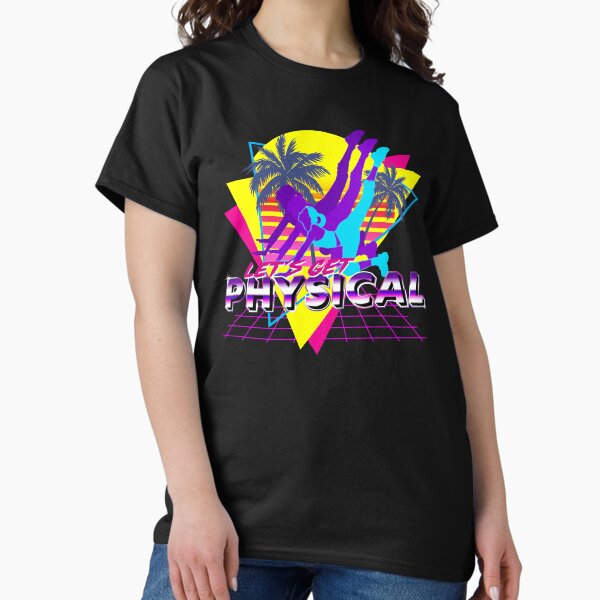 Item preview, Let's Get Physical Workout Gym Totally Retro 80's designed and sold by sundae-artisan.