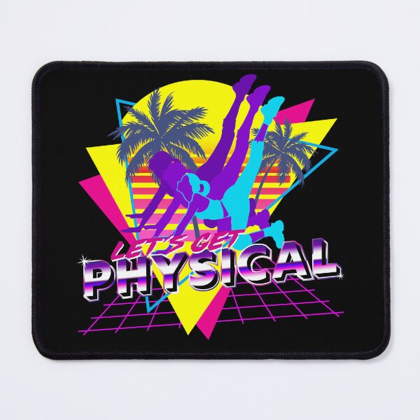Item preview, Let's Get Physical Workout Gym Totally Retro 80's designed and sold by sundae-artisan.