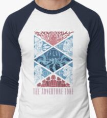 Camiseta ¾ bicolor para hombre La zona de aventura