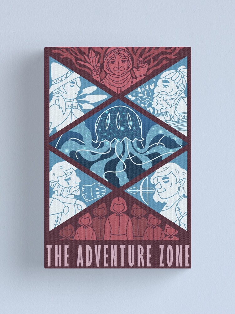Alternate view of The Adventure Zone Canvas Print