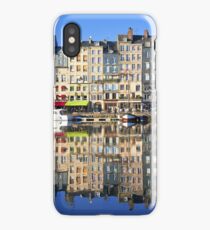 Honfleur harbour in Normandy, France iPhone Case