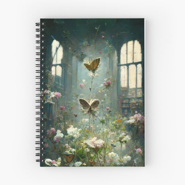 Item preview, Butterfly garden in abandoned library designed and sold by ArtbyACcreative.