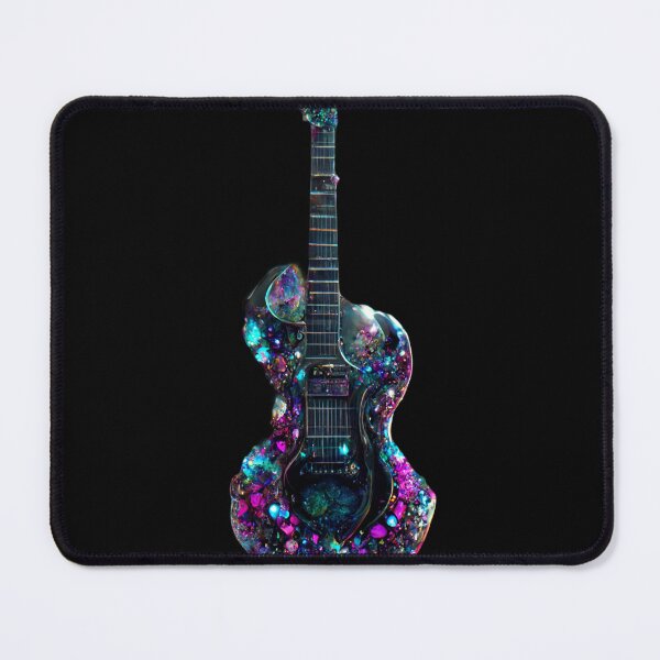 Item preview, Gfab Bfab Gen Ai FFab ABAI Surreal Trends Clothing Gemmed Electric guitar designed and sold by Surrealtrends.