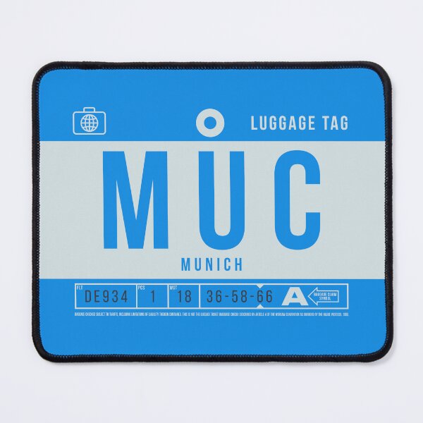 Item preview, Luggage Tag B - MUC Munich Germany designed and sold by VoodooCircus.