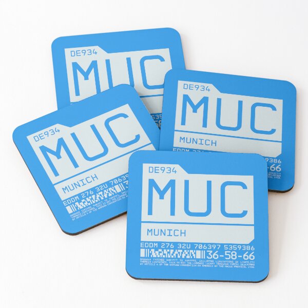Item preview, Luggage Tag C - MUC Munich Germany designed and sold by VoodooCircus.